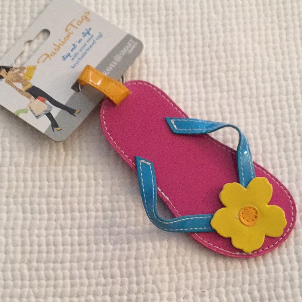 Travel Smart Flip Flop Luggage ID tag